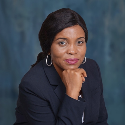 Chinwe C. Kanu smiling
